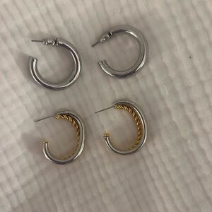 Hoop earring set